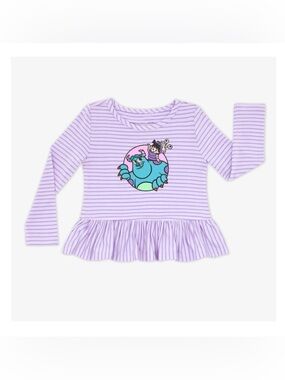 Little Sleepies Disney Monsters, Inc. Peplum Tee 18-24 months
